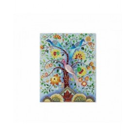 Tela DKD Home Decor Multicolore Albero 80 x 4 x 100 cm (1 Unità)