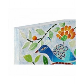 Tela DKD Home Decor Multicolore Albero 80 x 4 x 100 cm (1 Unità)