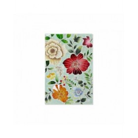 Tela DKD Home Decor Multicolore Fiori 80 x 4 x 120 cm (1 Unità)
