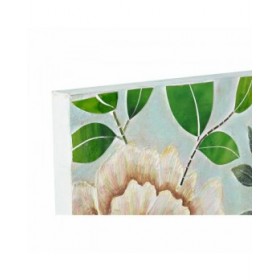 Tela DKD Home Decor Multicolore Fiori 80 x 4 x 120 cm (1 Unità)