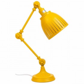 Flexo/Lampada da scrivania Alexandra House Living Giallo Metallo 13 x 43 x 25 cm