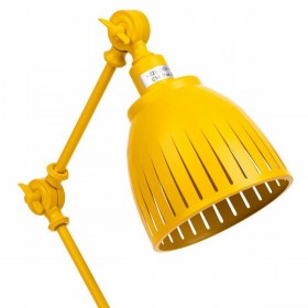 Flexo/Lampada da scrivania Alexandra House Living Giallo Metallo 13 x 43 x 25 cm