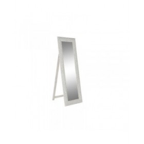 Specchio da terra DKD Home Decor Bianco Legno di mango Legno MDF Cottage (51 x 6 x 182 cm)