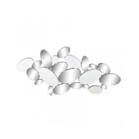 Specchio da parete DKD Home Decor Nero Moderno 119 x 2 x 61 cm 60 x 2 x 120 cm