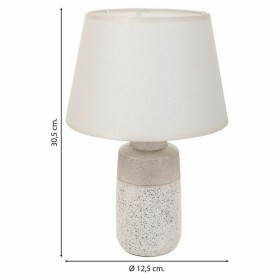 Lampada da tavolo Alexandra House Living Argento Ceramica 12 x 30 x 12 cm