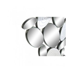 Specchio da parete DKD Home Decor Nero Moderno 119 x 2 x 61 cm 60 x 2 x 120 cm