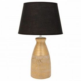 Lampada da tavolo Alexandra House Living Oro Ceramica 14 x 35 x 14 cm