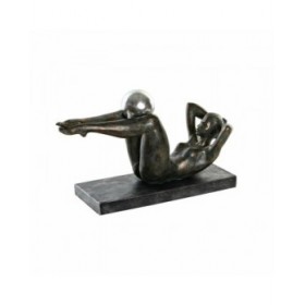 Statua Decorativa DKD Home Decor Rame Resina (29.5 x 13.5 x 17 cm)