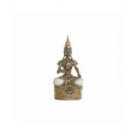 Statua Decorativa DKD Home Decor Dorato Buddha Resina (13 x 7 x 27 cm)
