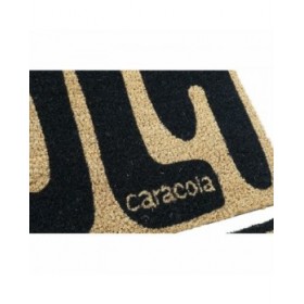 Zerbino DKD Home Decor Hola Caracola PVC Fibra (2 pcs) (60 x 40 x 1.5 cm)