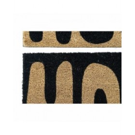 Zerbino DKD Home Decor Hola Caracola PVC Fibra (2 pcs) (60 x 40 x 1.5 cm)