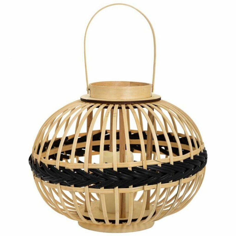 Lanterna Alexandra House Living Naturale Bambù 37 x 30 x 37 cm