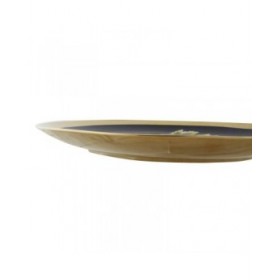Centrotavola DKD Home Decor ‎S3020486 Viso Porcellana Azzurro Multicolore (42 x 42 x 4 cm)