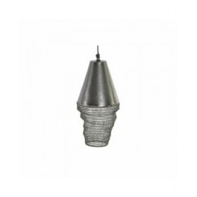 Lampadario DKD Home Decor 8424001521999 Nero Metallo Vintage 60 W 15 x 15 x 30 cm