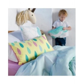 Fodera per cuscino HappyFriday Rainbow Multicolore 50 x 30 cm