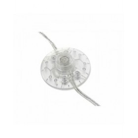 Lampada da Terra DKD Home Decor Metallo Bianco Piuma (40 x 40 x 150 cm)