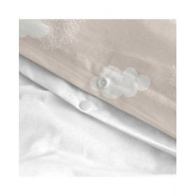 Set di copripiumino HappyFriday Basic Kids Rosa Singolo 2 Pezzi