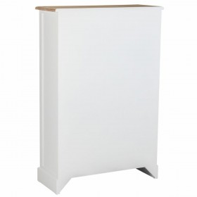 Armadio scarpiera Alexandra House Living Bianco Marrone 33 x 120 x 80 cm