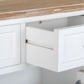 Armadio scarpiera Alexandra House Living Bianco Marrone 33 x 120 x 80 cm