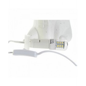Lampada da tavolo DKD Home Decor 17 x 12 x 23 cm Porcellana Bianco 220 V 25 W