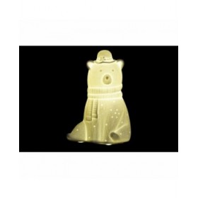 Lampada da tavolo DKD Home Decor 17 x 12 x 23 cm Porcellana Bianco 220 V 25 W