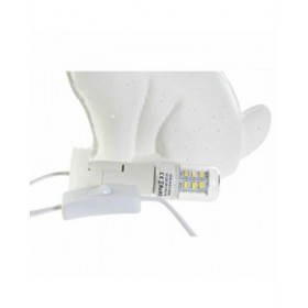 Lampada da tavolo DKD Home Decor 25 x 10 x 19 cm Porcellana Bianco 220 V 25 W