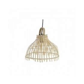 Lampadario DKD Home Decor Marrone Multicolore Metallo vimini 50 W Città 220 V 30 x 30 x 29 cm