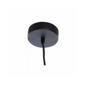Lampadario DKD Home Decor Marrone Multicolore Metallo vimini 50 W Città 220 V 30 x 30 x 29 cm