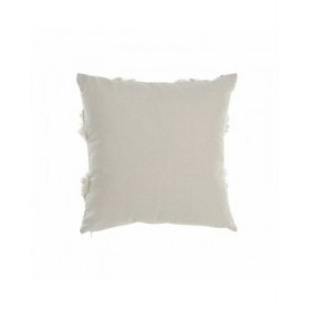 Cuscino DKD Home Decor 8424001833795 Bianco Nero Quadrato Coloniale 45 x 10 x 45 cm