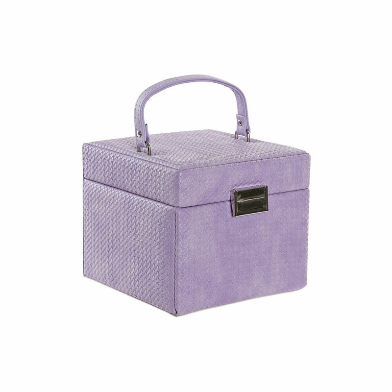 Scatola-Portagioie DKD Home Decor Poliuretano Romantico (15 x 15 x 13 cm)