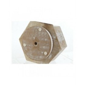 Organiseur DKD Home Decor Marrone Legno di mango Indiano Decapaggio 20 x 20 x 20 cm