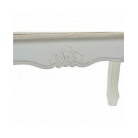 Tavolo aggiuntivo DKD Home Decor Bianco Legno (120 x 60 x 50 cm)