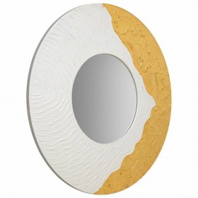 Specchio da parete Alexandra House Living Legno 80 x 2 x 80 cm