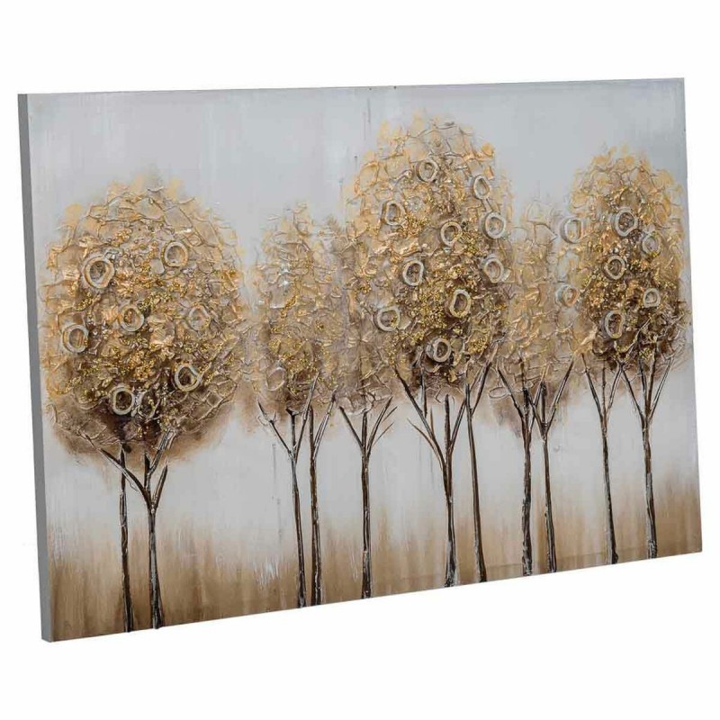 Quadro Alexandra House Living Nature Tela Legno di abete 90 x 3 x 60 cm