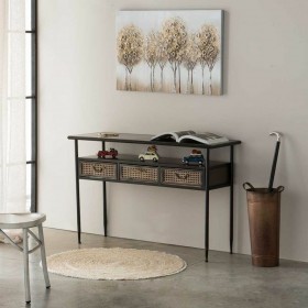 Quadro Alexandra House Living Nature Tela Legno di abete 90 x 3 x 60 cm