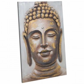 Quadro Alexandra House Living Asia Tela Legno di abete 120 x 3 x 80 cm