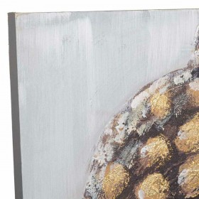 Quadro Alexandra House Living Asia Tela Legno di abete 120 x 3 x 80 cm