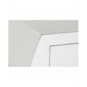 Ingresso DKD Home Decor Bianco Argentato 96 x 26 x 80 cm