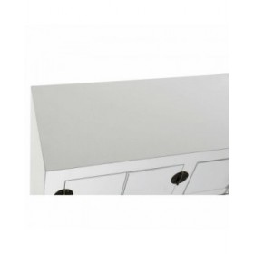 Ingresso DKD Home Decor Bianco Argentato 63 x 26 x 83 cm