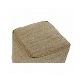 Poggiapiedi DKD Home Decor Naturale Fibra (45 x 45 x 40 cm)