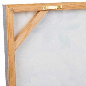 Quadro Alexandra House Living Nature Tela Legno di abete 80 x 3 x 80 cm