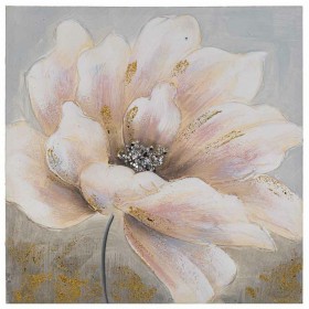 Quadro Alexandra House Living Nature Tela Legno di abete 60 x 3 x 60 cm