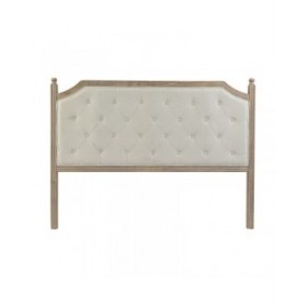 Testiera del Letto DKD Home Decor 160 x 6 x 120 cm Naturale Beige Legno d'albero della gomma