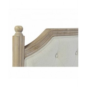 Testiera del Letto DKD Home Decor 160 x 6 x 120 cm Naturale Beige Legno d'albero della gomma