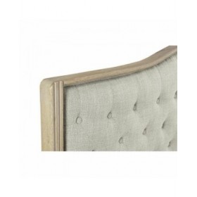 Testiera del Letto DKD Home Decor Beige Naturale Legno Legno d'albero della gomma 180 x 10 x 120 cm