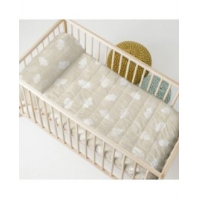 Trapunta HappyFriday BASIC KIDS Beige 100 x 130 cm Cuneo Culla Neonato