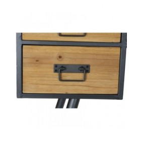 Scrivania DKD Home Decor Metallo Brad (135 x 60 x 95 cm)