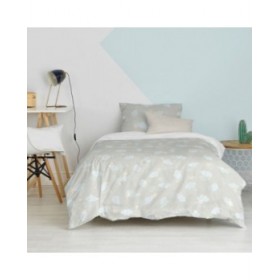 Set di copripiumino HappyFriday Basic Kids Beige Singolo 2 Pezzi