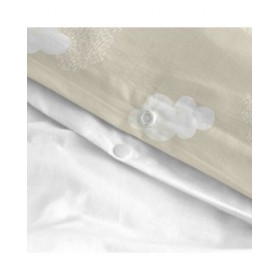 Set di copripiumino HappyFriday Basic Kids Beige Singolo 2 Pezzi