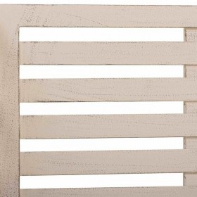 Panca Alexandra House Living Bianco Ferro 50 x 88 x 110 cm